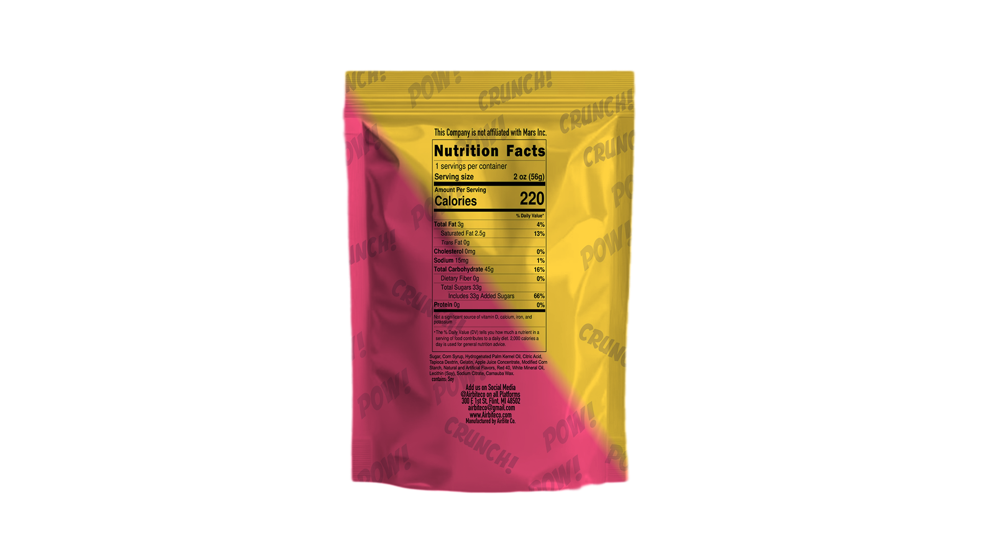 Crimson Crunch Freeze Dried Candy